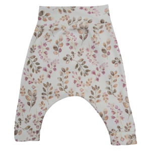 Baggy broekje - Roze eucalyptus